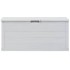 Caja de almacenamiento de jardín 280 L gris