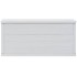 Caja de almacenamiento de jardín 280 L gris