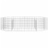Arriate de gaviones de hierro galvanizado 200x100x50