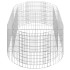 Arriate de gaviones de hierro galvanizado 200x100x50