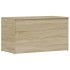 Baúl de almacenaje madera contrachapada color roble