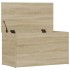 Baúl de almacenaje madera contrachapada color roble