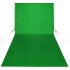 Telón de fondo estudio fotografía algodón verde 600x300cm