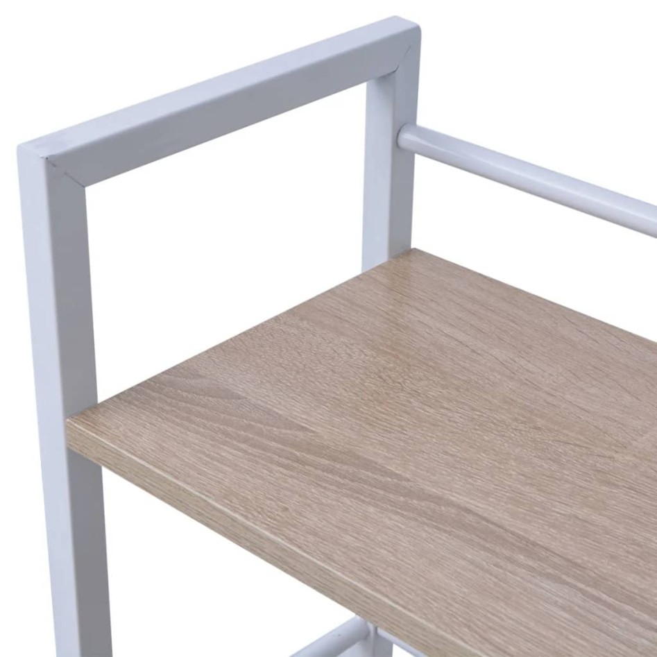 Escritorio con estantería de 4 niveles color