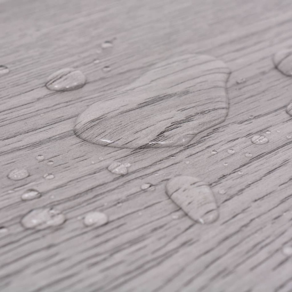 Lamas para suelo no autoadhesivas PVC gris oscuro 5,26 m² 2