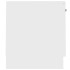 Mueble para TV madera contrachapada blanco 140x35x40