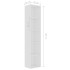 Estantería librería madera contrachapada blanco 40x30x189