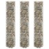 Arriate gaviones circular 3 uds acero galvanizado Ø30x150