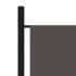 Biombo divisor de 5 paneles gris antracita 250x180