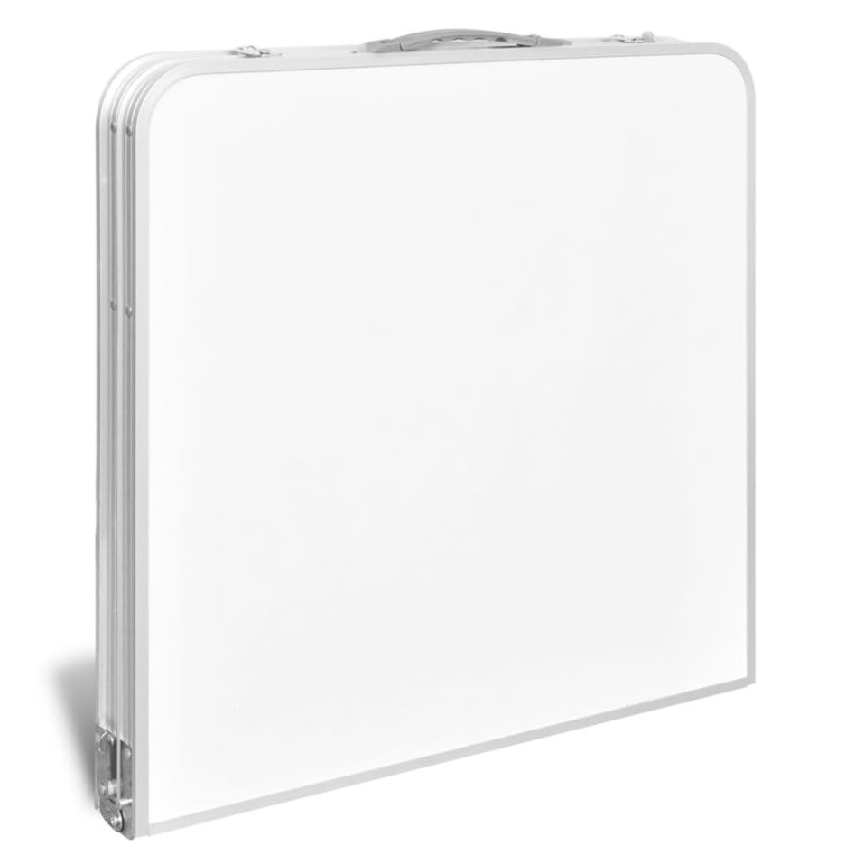 Mesa de camping plegable ajustable 120x60