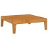 Mesa de jardín madera maciza de acacia 68,5x68,5x24