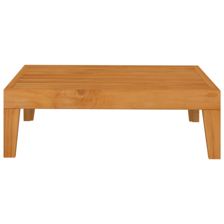 Mesa de jardín madera maciza de acacia 68,5x68,5x24