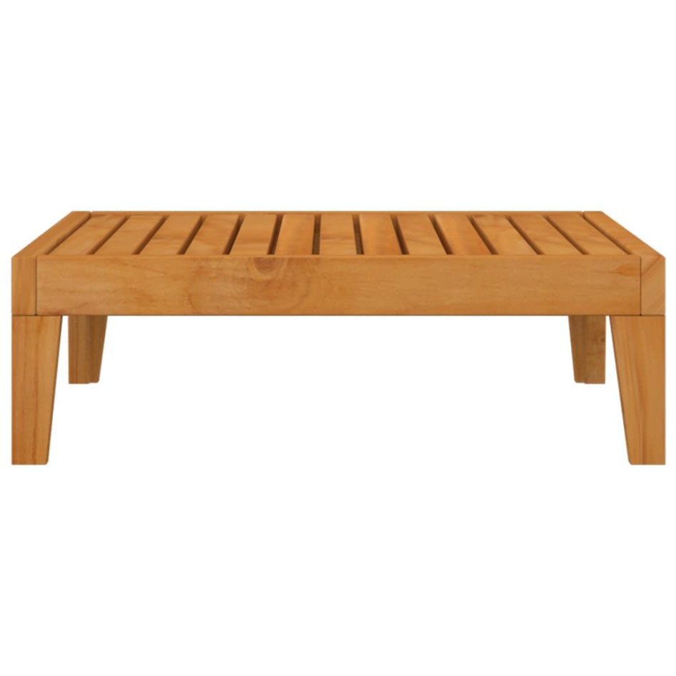 Mesa de jardín madera maciza de acacia 68,5x68,5x24