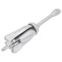 Ancla plegable hierro maleable plateado 6