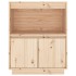 Aparador de madera maciza de pino 60x34x75