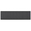 Alfombra de pasillo gris antracita 80x300 cm