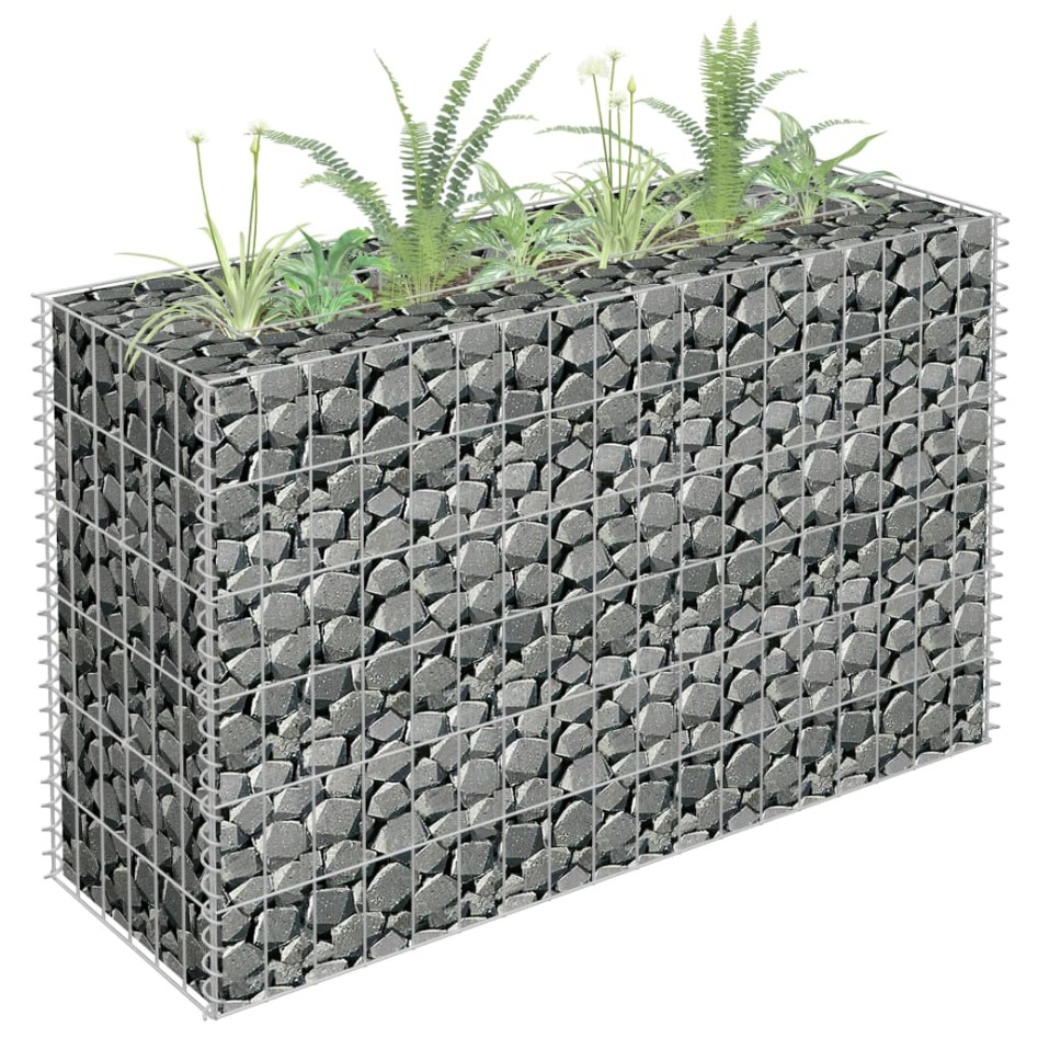 Arriate de gaviones de acero galvanizado 90x30x60