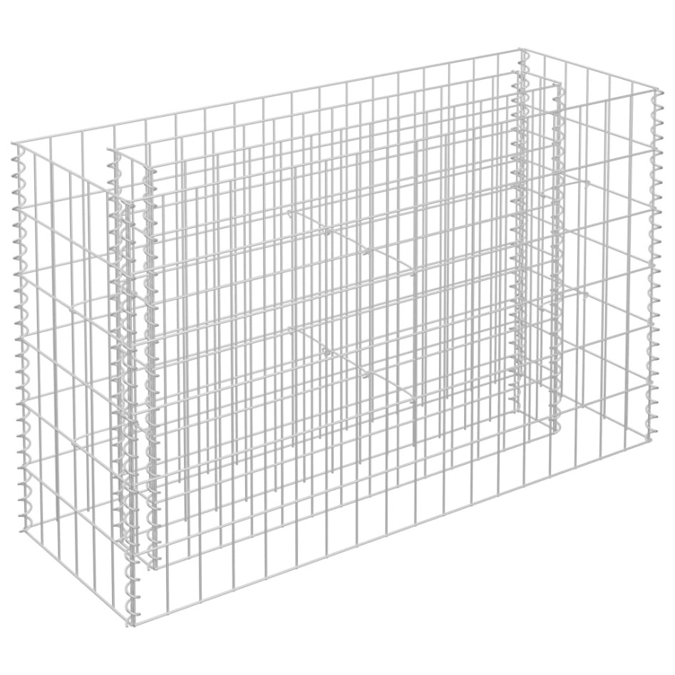 Arriate de gaviones de acero galvanizado 90x30x60