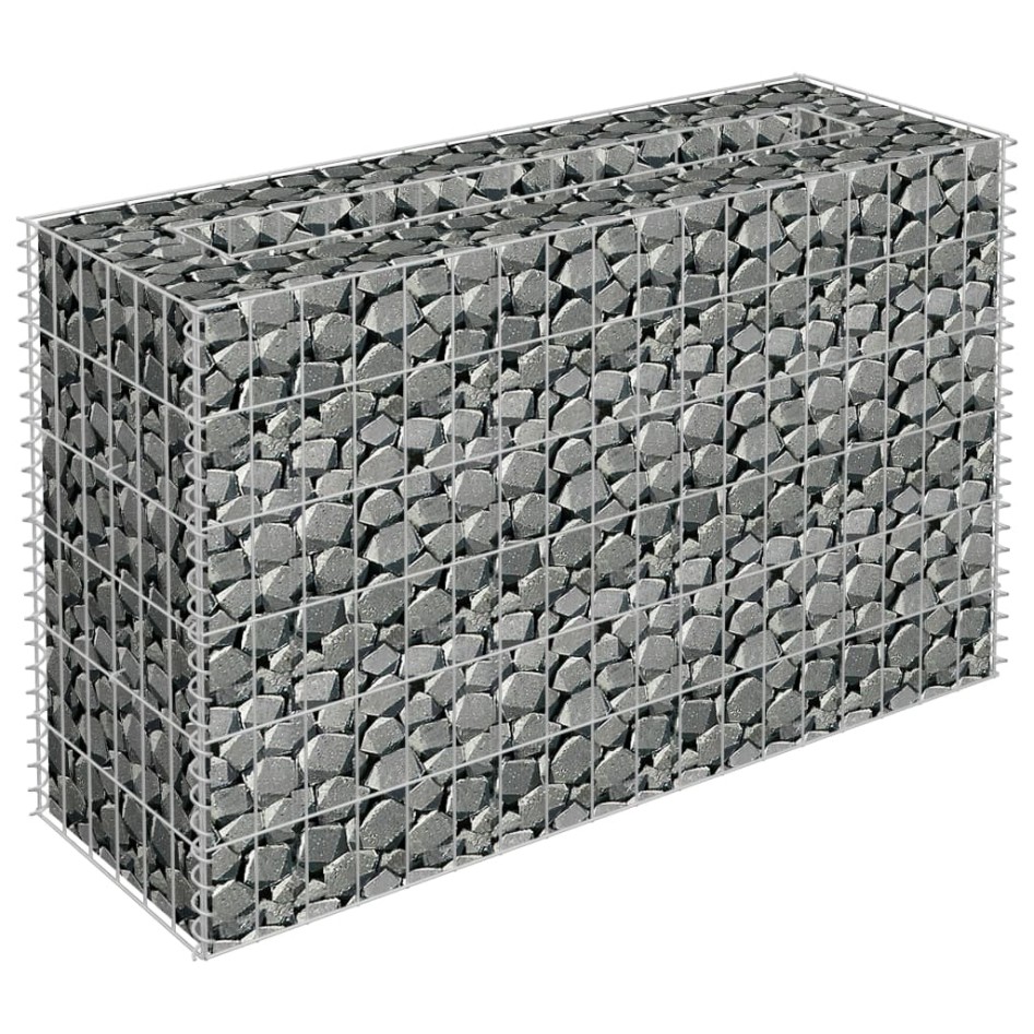 Arriate de gaviones de acero galvanizado 90x30x60