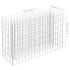 Arriate de gaviones de acero galvanizado 90x30x60