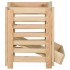 Caja para patatas madera maciza de pino 60x40x50