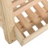 Caja para patatas madera maciza de pino 60x40x50