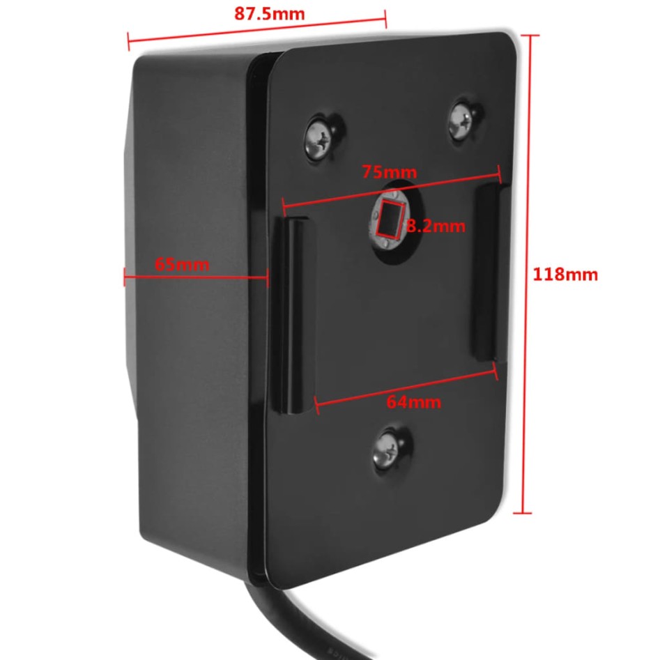 Espetón para asados y barbacoa con motor acero 1000