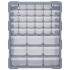 Organizador multicajones con 39 cajones 38x16x47