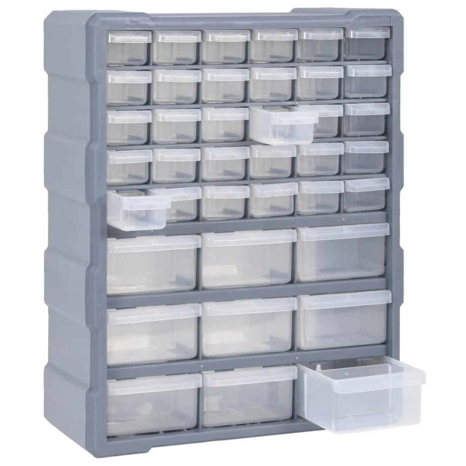 Organizador multicajones con 39 cajones 38x16x47