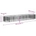 Arriate de gaviones de hierro galvanizado 400x100x50