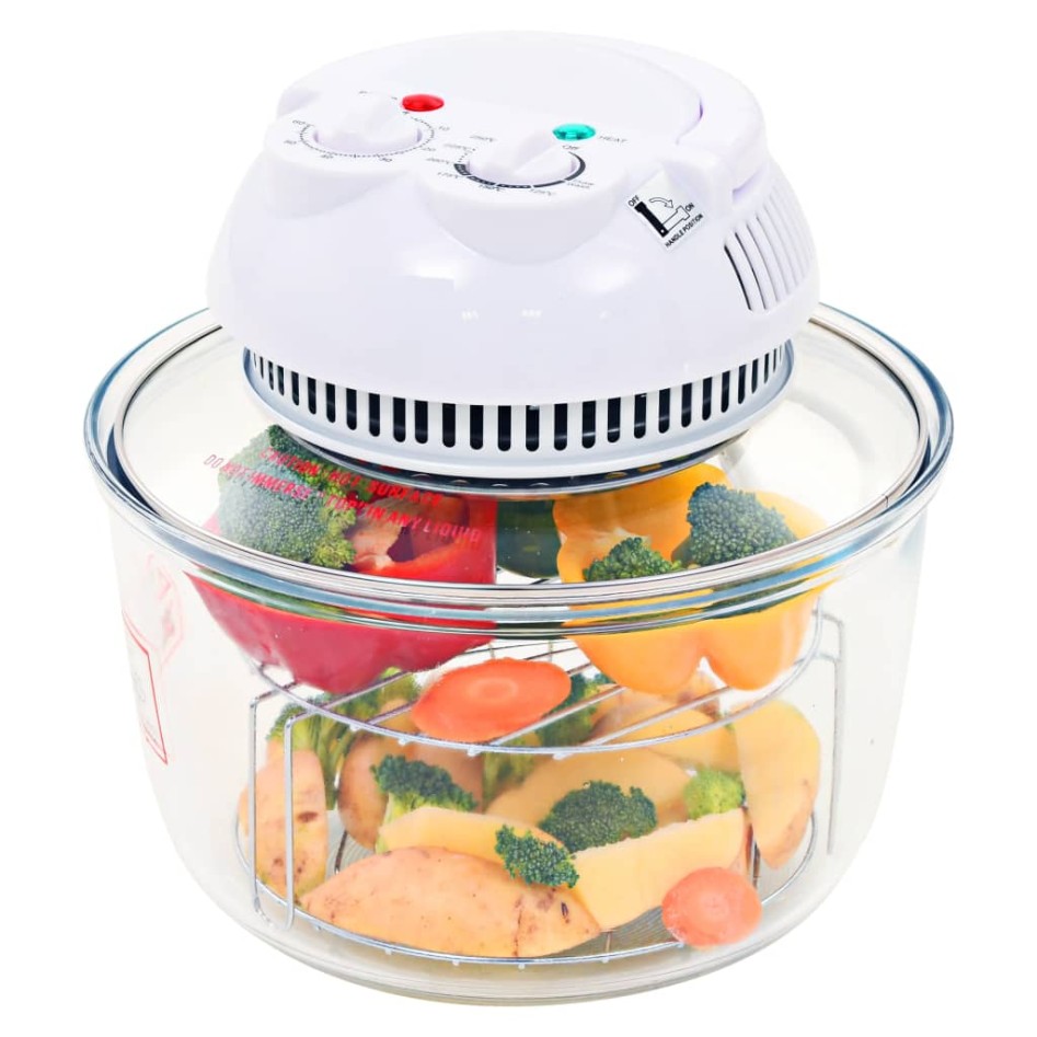 Horno de convección halógeno con anillo de extensión 800 W 10