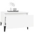 Mesas auxiliares 2 uds madera contrachapada blanco 50x46x35