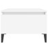 Mesas auxiliares 2 uds madera contrachapada blanco 50x46x35
