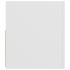 Mueble de TV con luces LED blanco 90x35x40