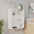 Armario colgante de pared blanco 69,5x32,5x90