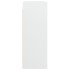 Armario colgante de pared blanco 69,5x32,5x90