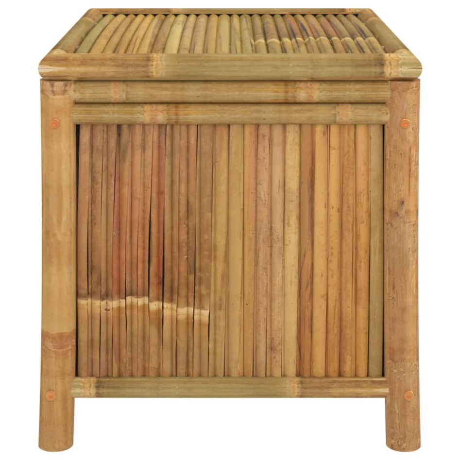 Caja de almacenaje de jardín bambú 60x52x55