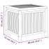 Caja de almacenaje de jardín bambú 60x52x55