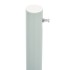 Toldo lateral retráctil para patio marrón 140x600