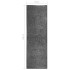 Felpudo lavable gris antracita 60x180