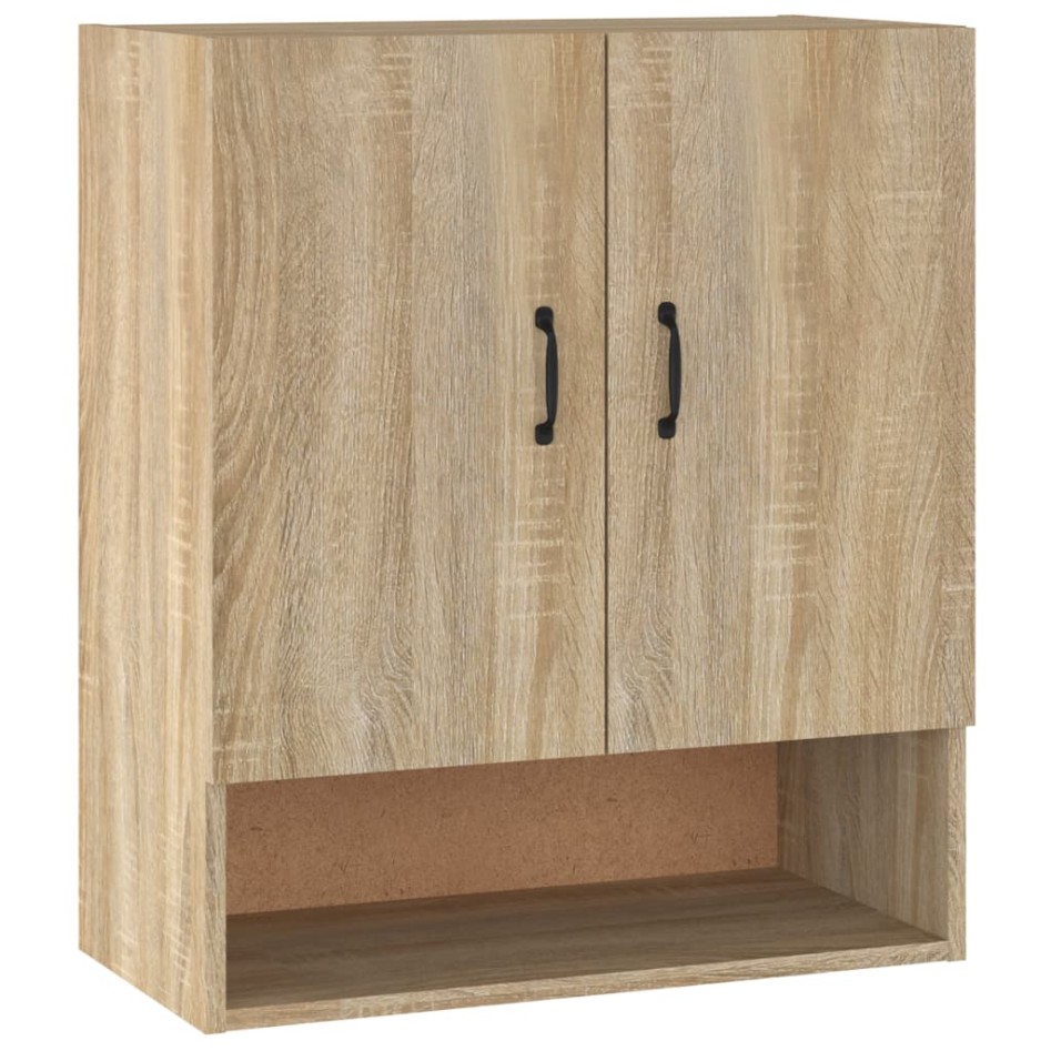Armario de pared madera contrachapada roble sonoma 60x31x70