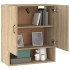 Armario de pared madera contrachapada roble sonoma 60x31x70