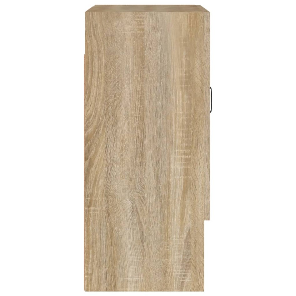 Armario de pared madera contrachapada roble sonoma 60x31x70