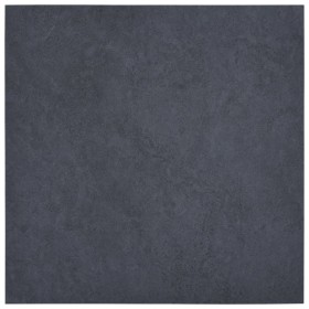 Lamas para suelo autoadhesivas PVC mármol negro 5,11