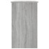 Escritorio de madera contrachapada gris Sonoma 90x45x76
