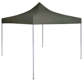 Carpa plegable profesional acero gris antracita 2x2