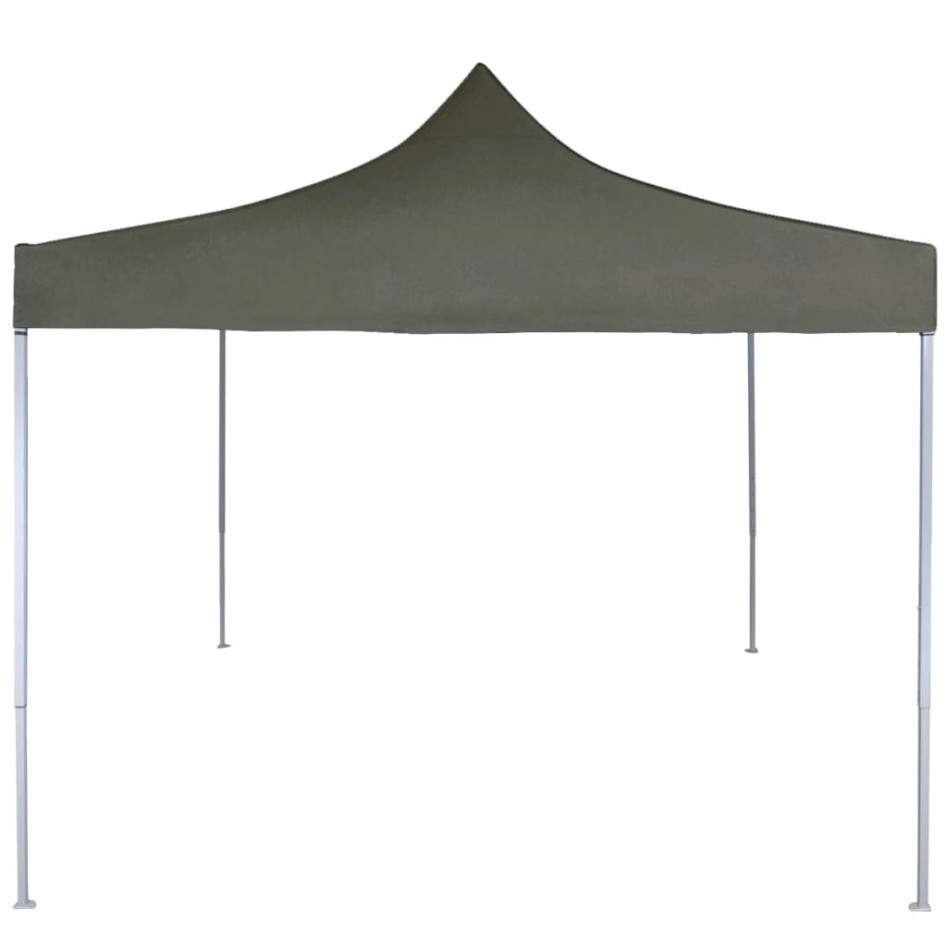 Carpa plegable profesional acero gris antracita 2x2