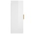 Armario pared madera contrachapada blanco brillo 34,5x34x90