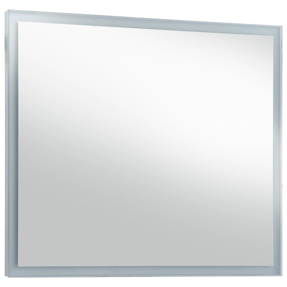 Espejo de pared de baño con LED 80x60