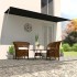 Toldo retráctil 400x150 cm gris